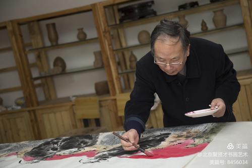 揮毫沐心谷，翰墨潤薊州——北京聚賢才書畫藝術中心文化交流活動側記